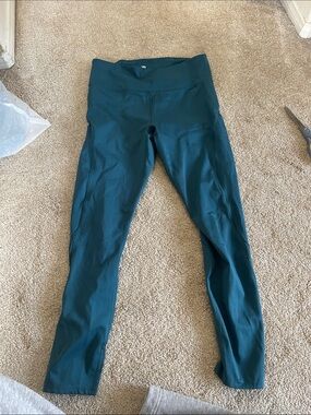 all in motion Deep Teal High-Waist Workout Leggings